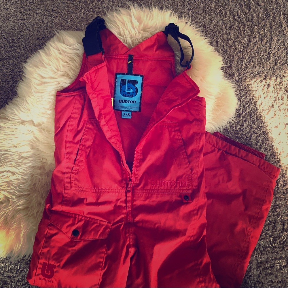 Kids (unisex) Burton Snowpants (size 7/8